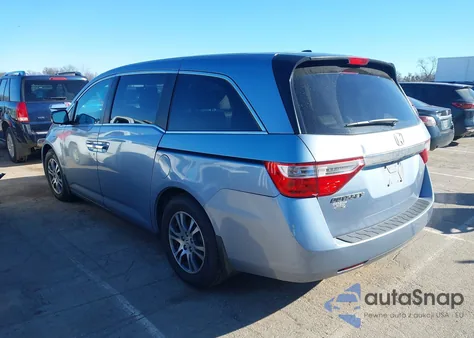2013 Honda Odyssey Ex-L z USA, uszkodzony, nr VIN 5FNRL5H64DB020165